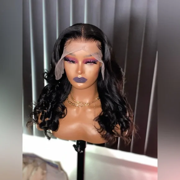 20” HD Lace Frontal Wig – Bombshell Curls